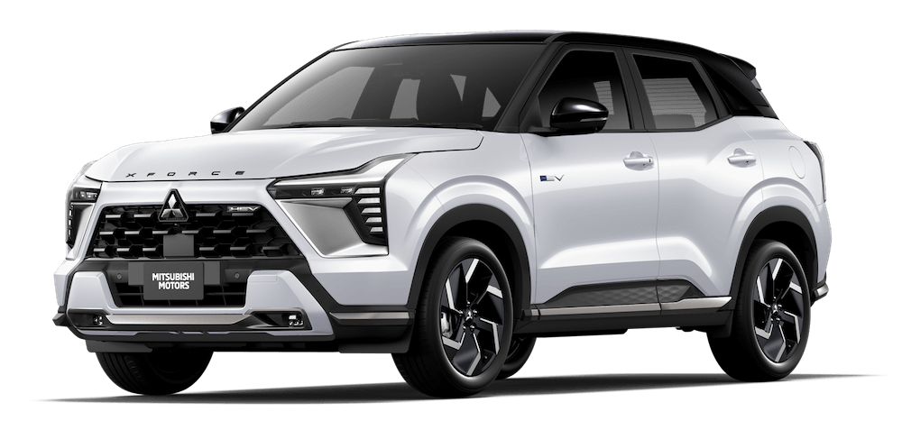 White-pearl XFORCE HEV